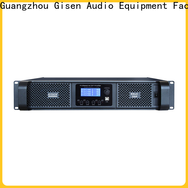 Gisen professional dsp power amplifier wholesale for performance