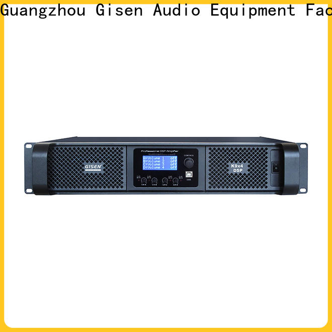 Gisen professional dsp power amplifier wholesale for performance