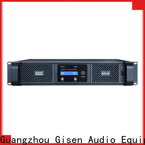 Gisen 2100wx2 class d power amplifier wholesale for entertaining club
