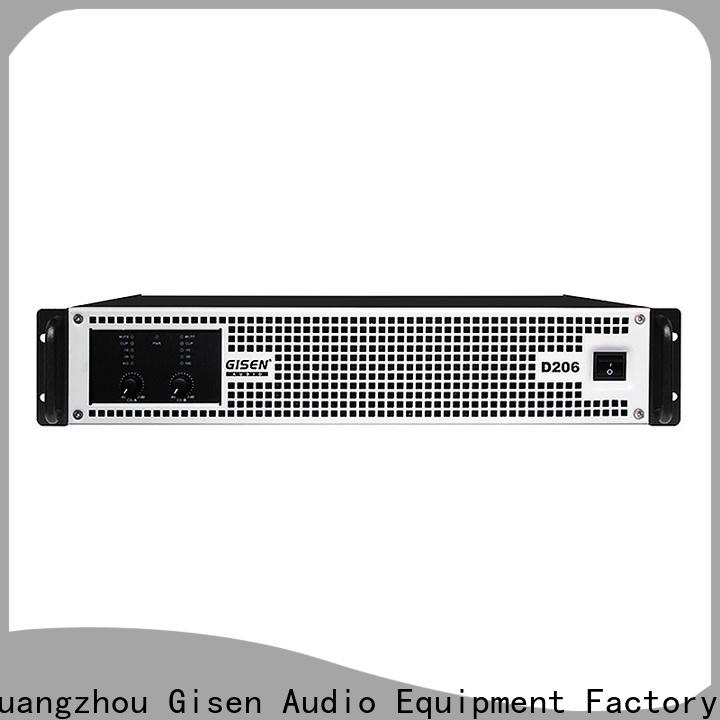 Gisen guangzhou home stereo power amplifier fast shipping for performance