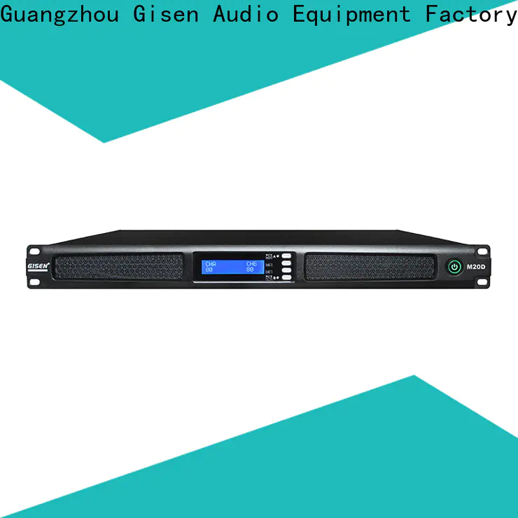 Gisen new model audio power amplifier series for performance