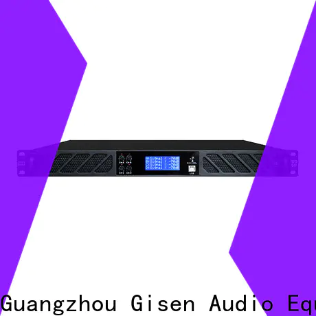 Gisen dsp amplifier sound system factory for venue