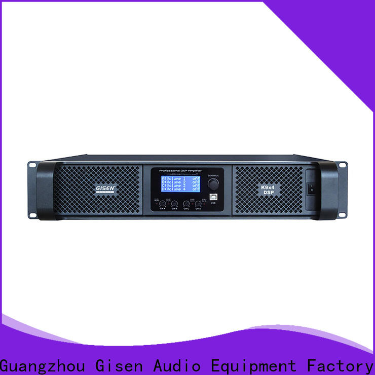multiple functions dsp power amplifier dsp supplier for stage