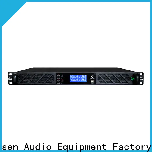 Gisen 4 channel multi channel amplifier supplier for performance