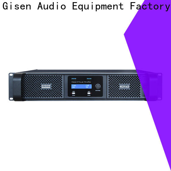 Gisen high efficiency class d audio amplifier wholesale for entertaining club