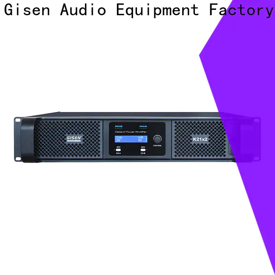 Gisen high efficiency class d audio amplifier wholesale for entertaining club